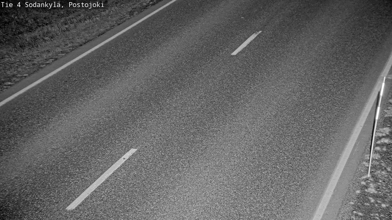 Weather Camera Image Road 4 Sodankylä, Postojoki, Sodankylä, Lappi
