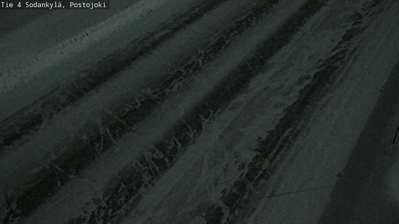 Weather Camera Image Road 4 Sodankylä, Postojoki, Sodankylä, Lappi