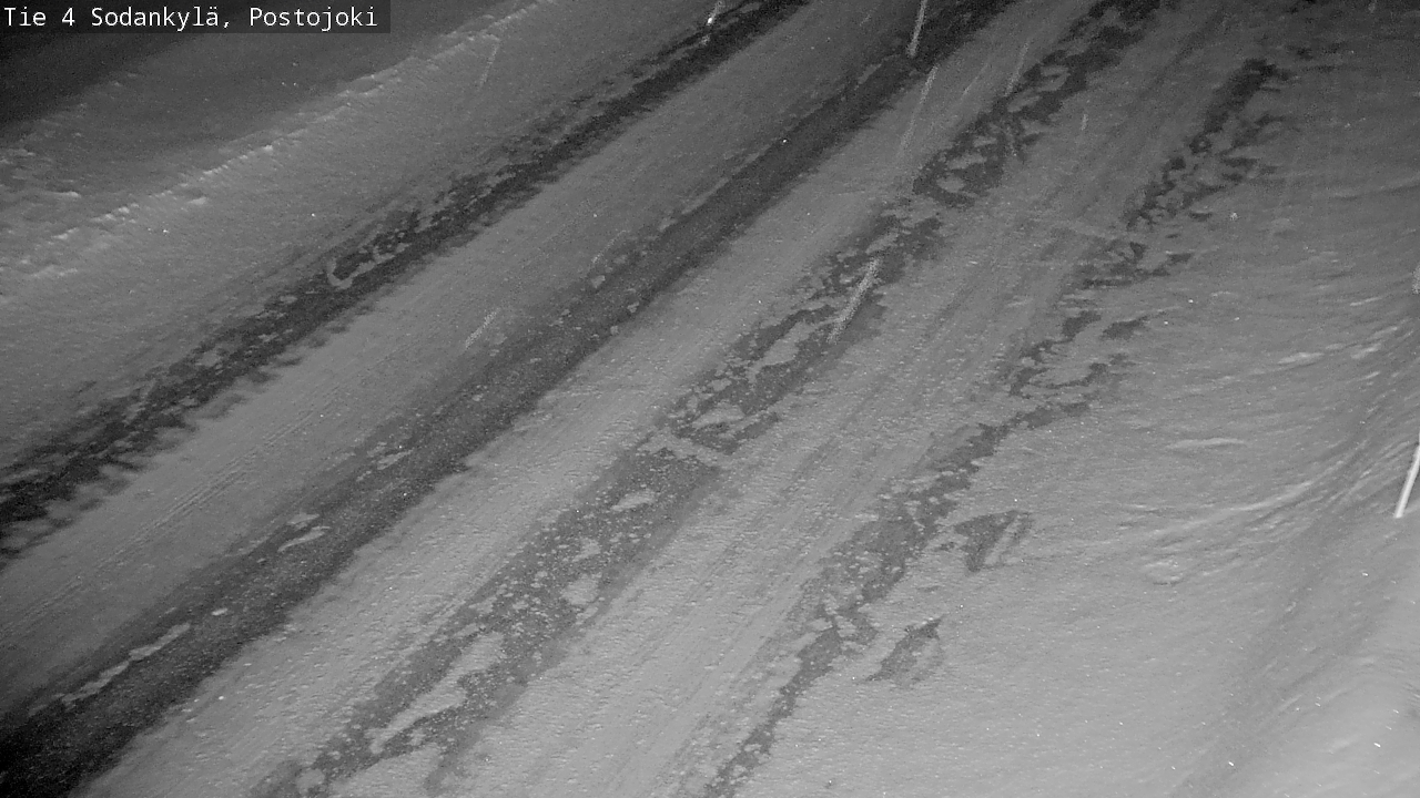Weather Camera Image Road 4 Sodankylä, Postojoki, Sodankylä, Lappi