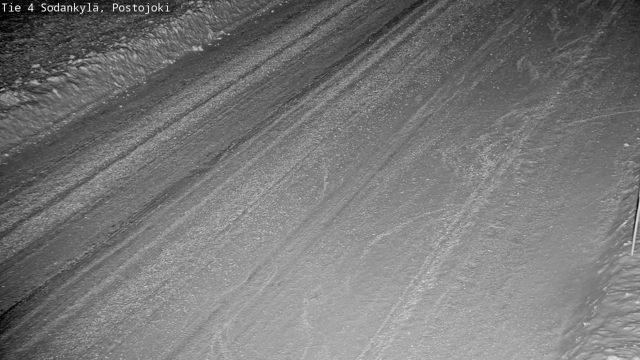 Weather Camera Image Road 4 Sodankylä, Postojoki, Sodankylä, Lappi