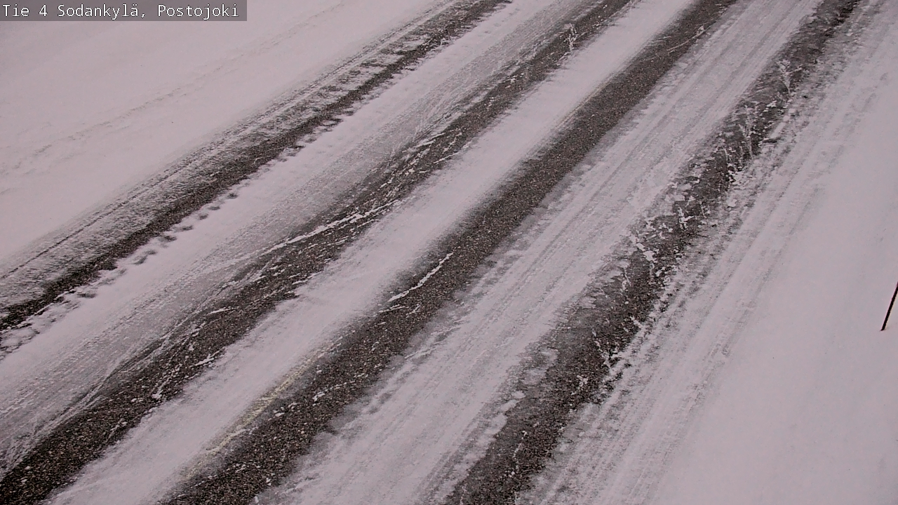 Weather Camera Image Road 4 Sodankylä, Postojoki, Sodankylä, Lappi