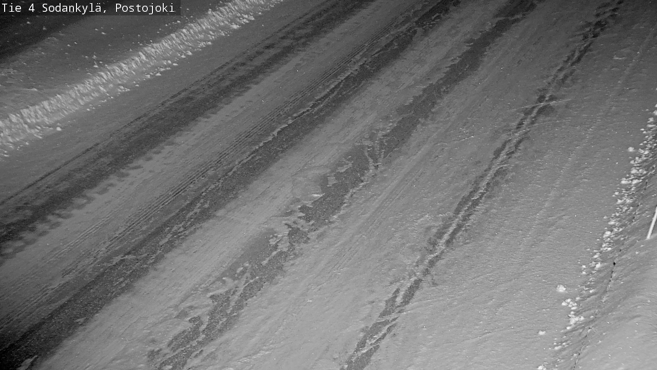 Weather Camera Image Road 4 Sodankylä, Postojoki, Sodankylä, Lappi