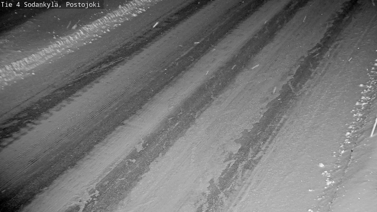 Weather Camera Image Väg 4 Sodankylä, Postojoki, Sodankylä, Lappi