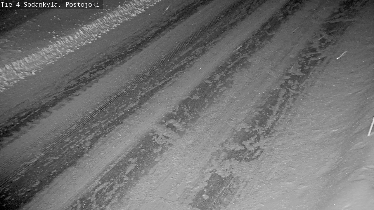 Weather Camera Image Road 4 Sodankylä, Postojoki, Sodankylä, Lappi