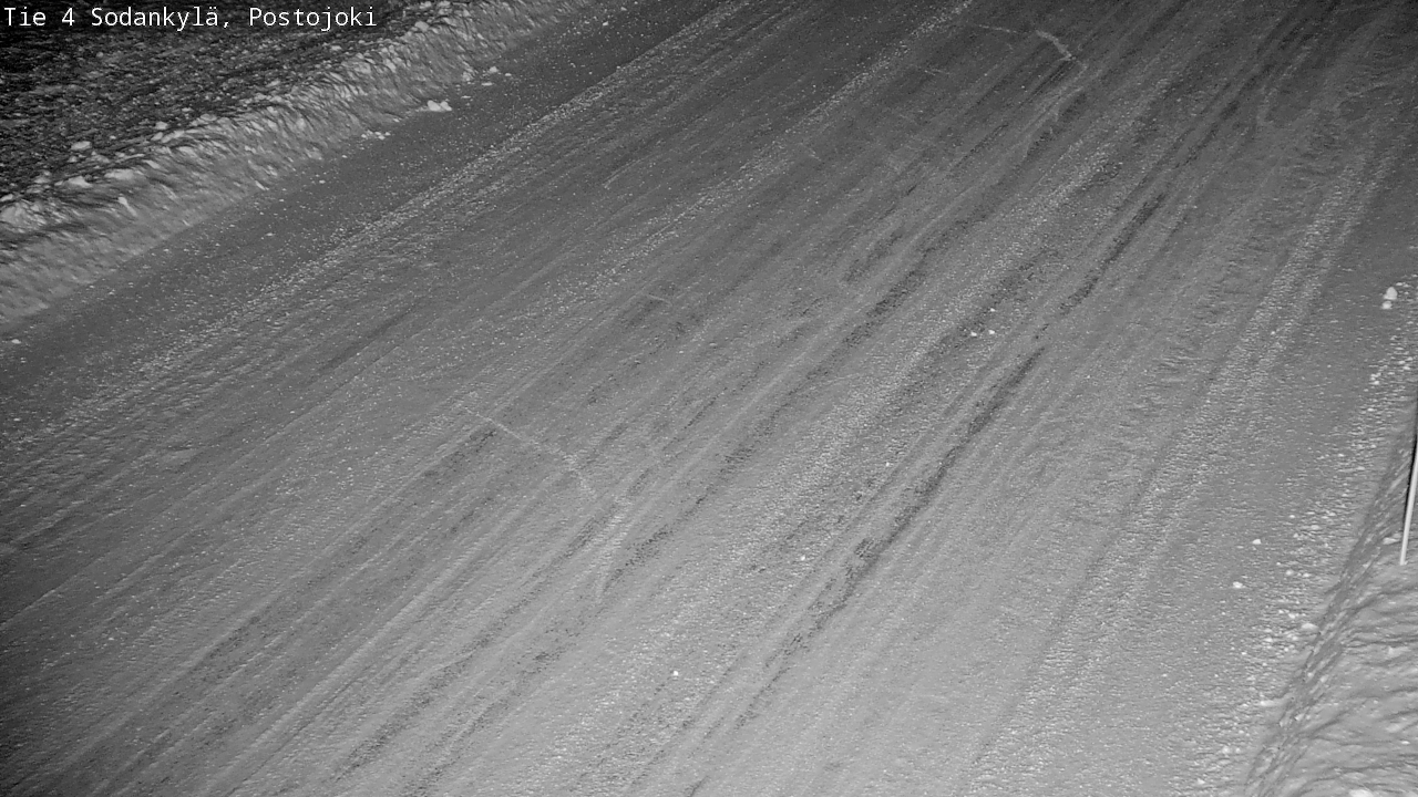 Weather Camera Image Road 4 Sodankylä, Postojoki, Sodankylä, Lappi