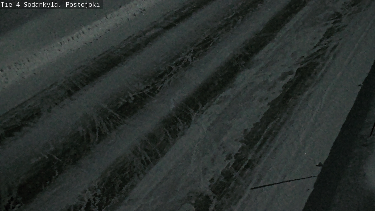 Weather Camera Image Road 4 Sodankylä, Postojoki, Sodankylä, Lappi