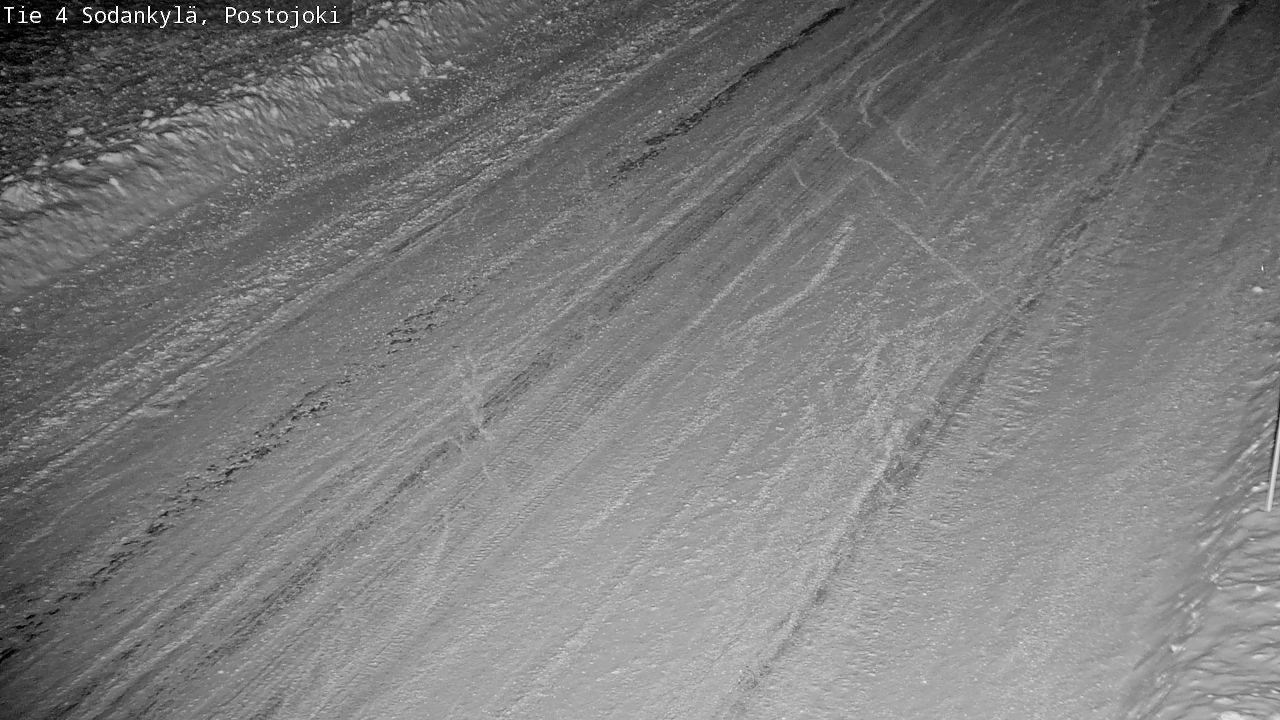Weather Camera Image Road 4 Sodankylä, Postojoki, Sodankylä, Lappi