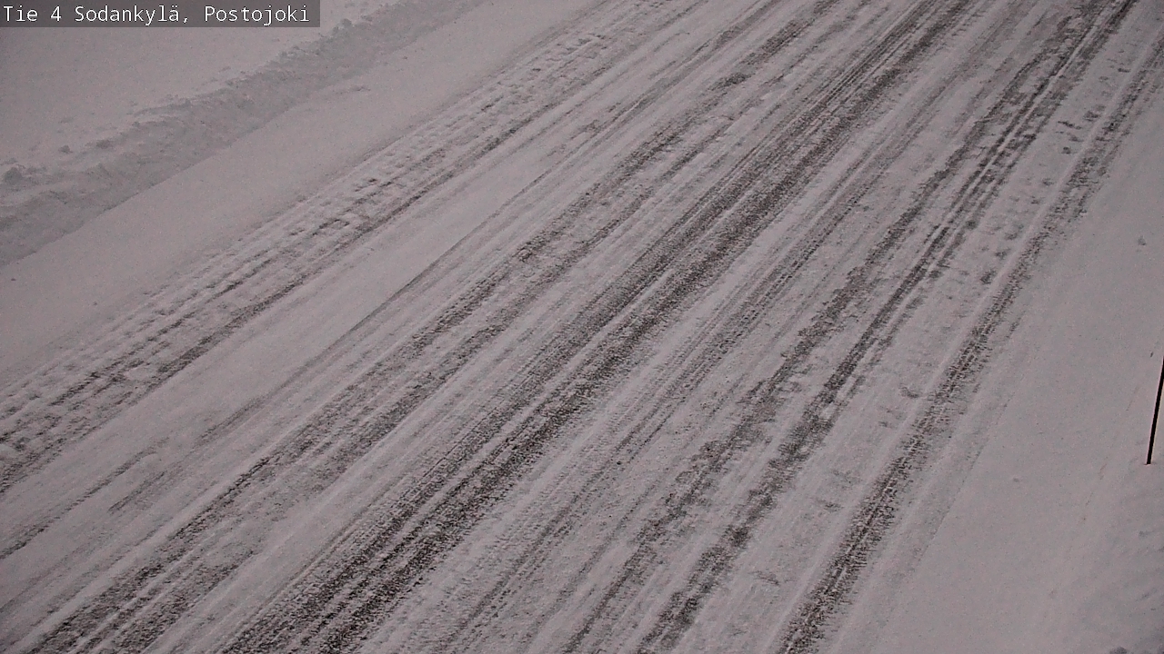 Weather Camera Image Road 4 Sodankylä, Postojoki, Sodankylä, Lappi