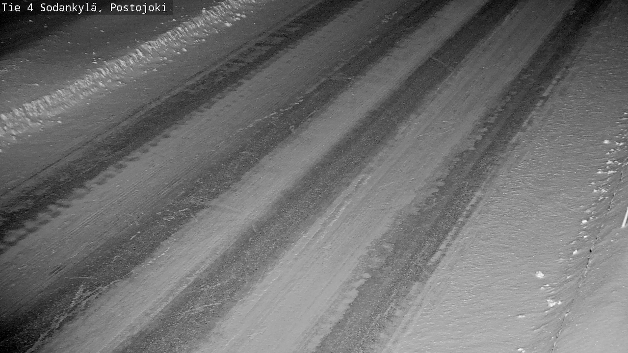 Weather Camera Image Väg 4 Sodankylä, Postojoki, Sodankylä, Lappi