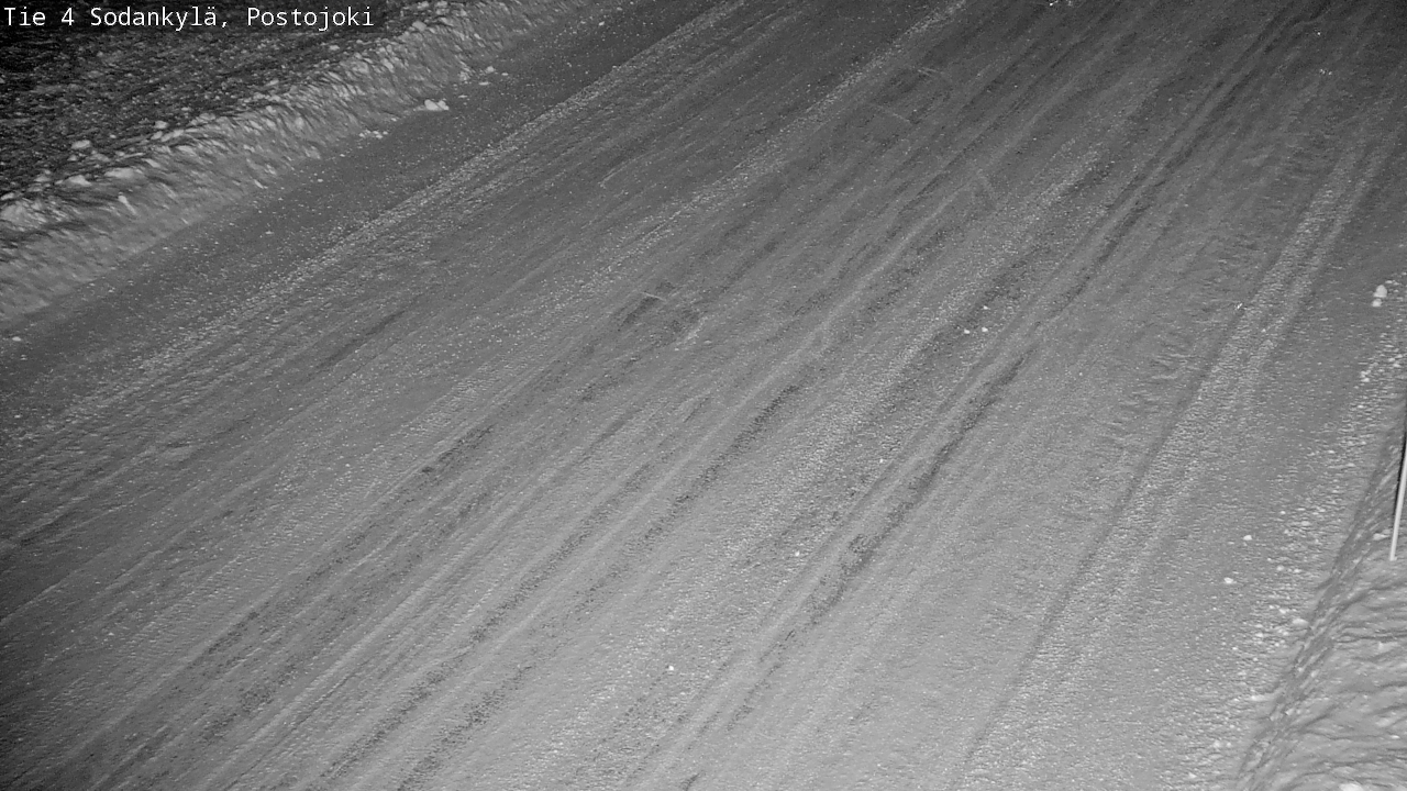 Weather Camera Image Road 4 Sodankylä, Postojoki, Sodankylä, Lappi