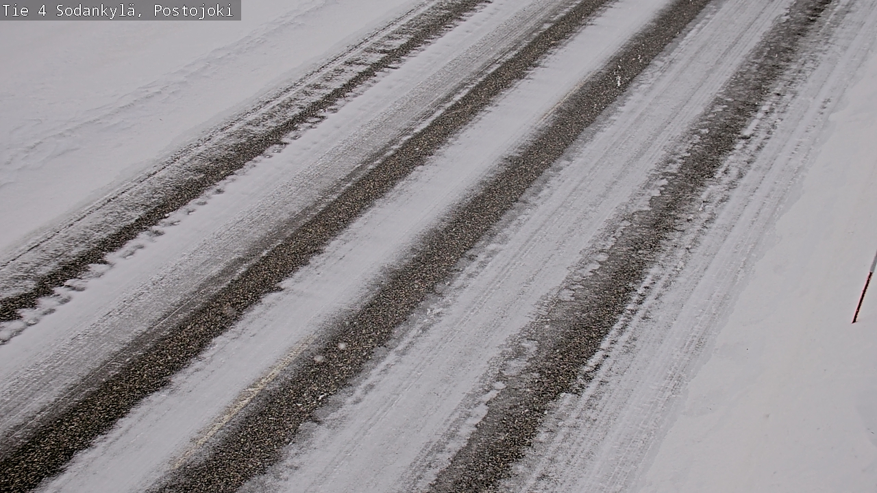 Weather Camera Image Road 4 Sodankylä, Postojoki, Sodankylä, Lappi