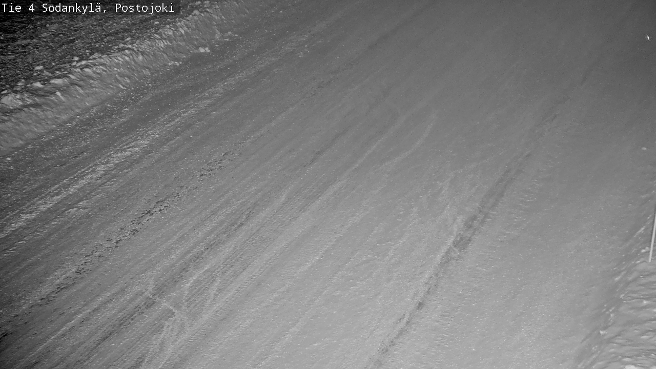 Weather Camera Image Road 4 Sodankylä, Postojoki, Sodankylä, Lappi