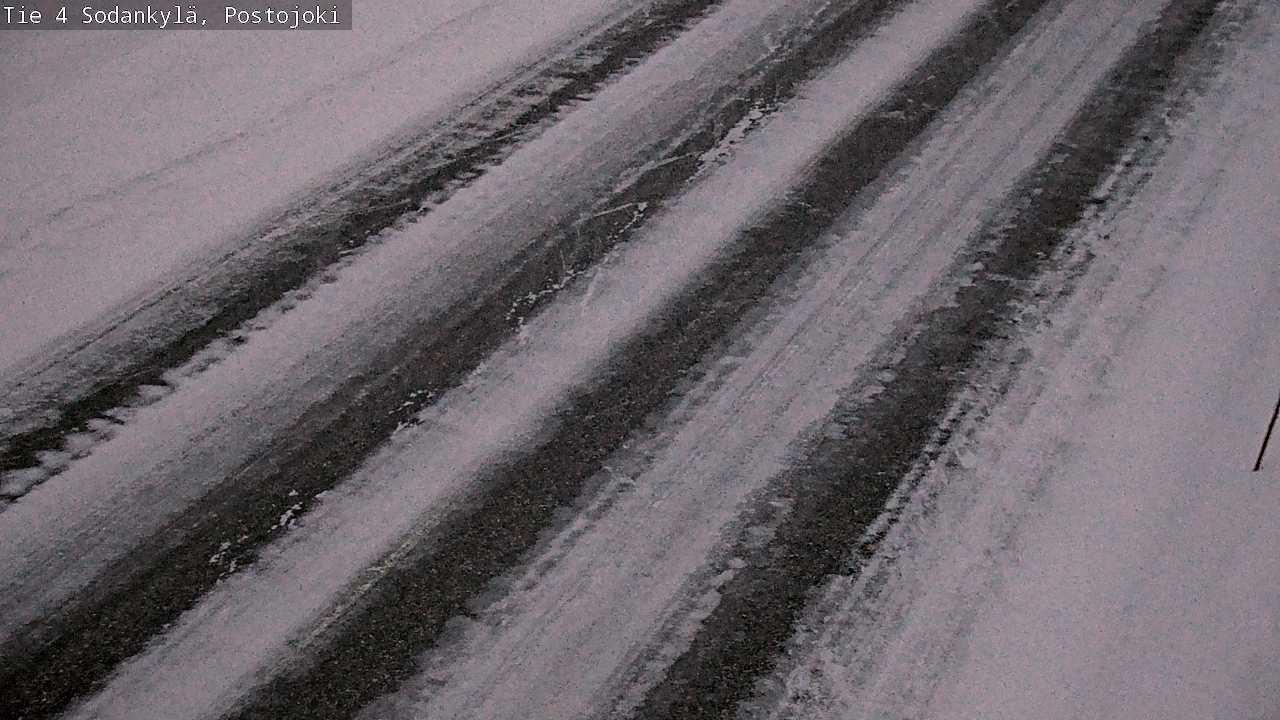 Weather Camera Image Road 4 Sodankylä, Postojoki, Sodankylä, Lappi