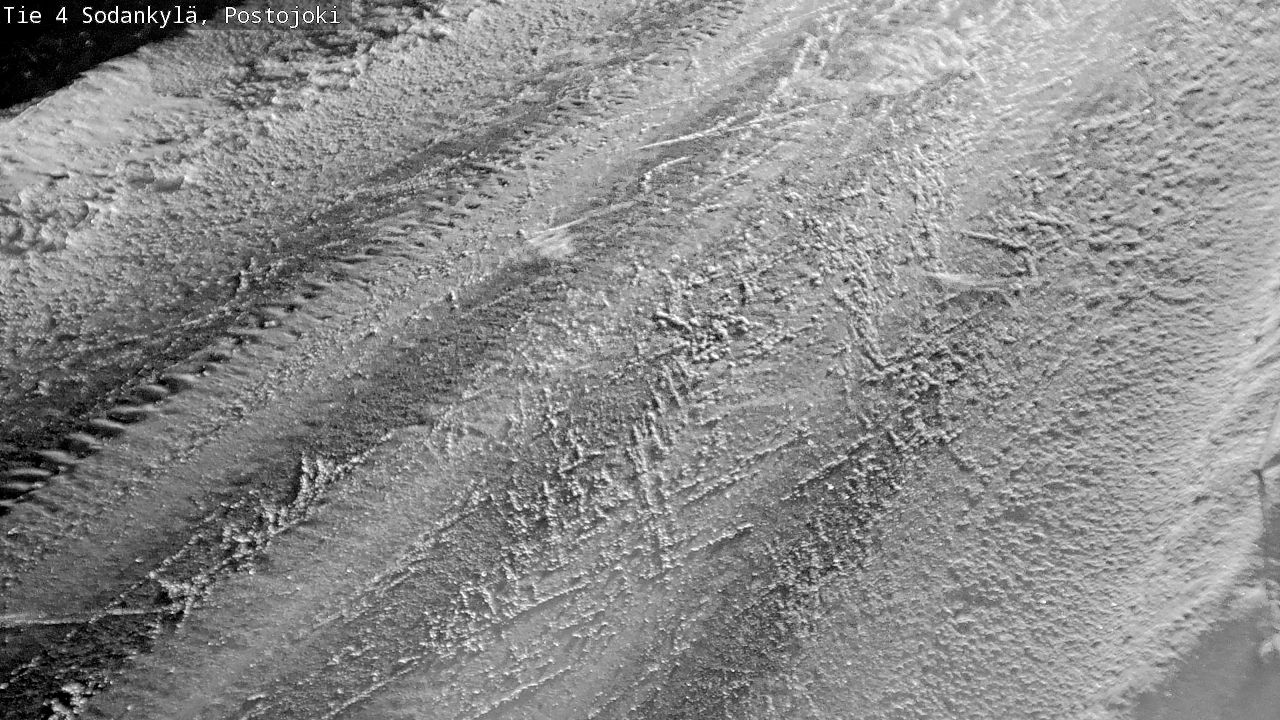 Weather Camera Image Road 4 Sodankylä, Postojoki, Sodankylä, Lappi