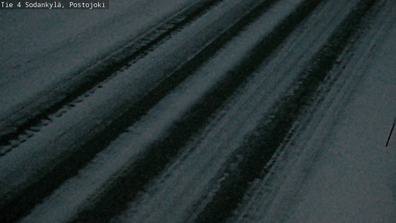Weather Camera Image Road 4 Sodankylä, Postojoki, Sodankylä, Lappi