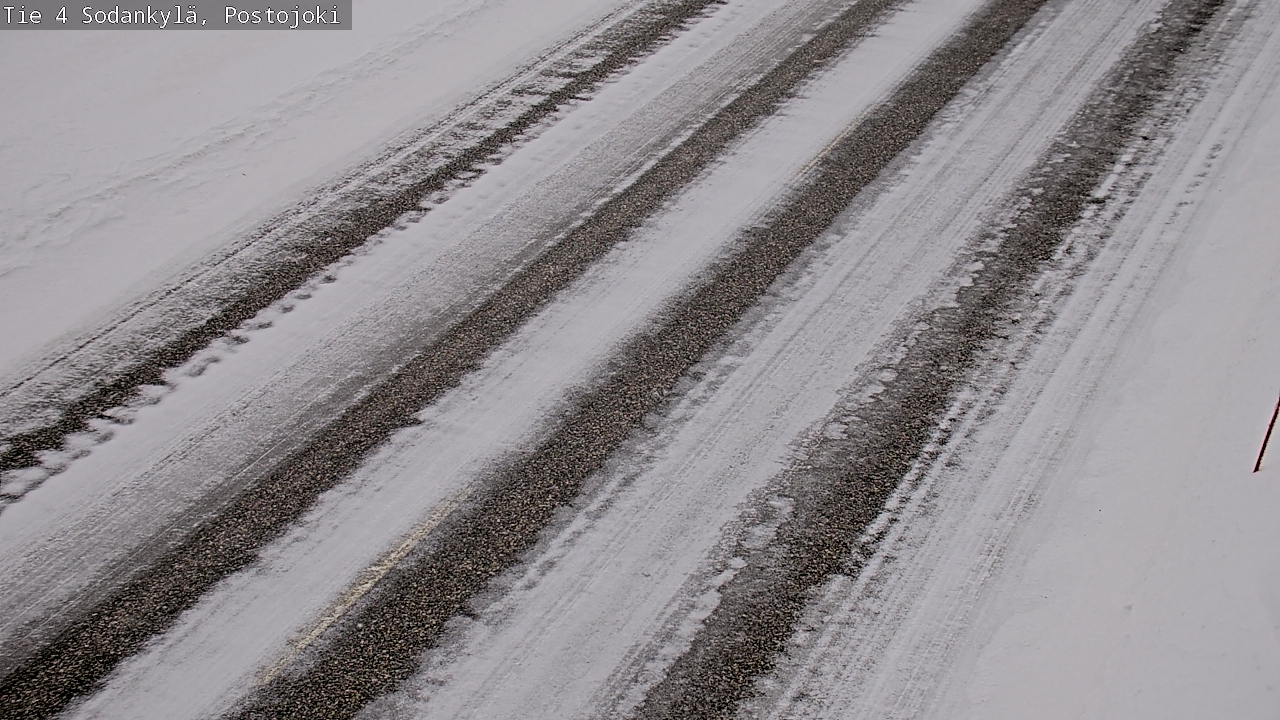 Weather Camera Image Road 4 Sodankylä, Postojoki, Sodankylä, Lappi