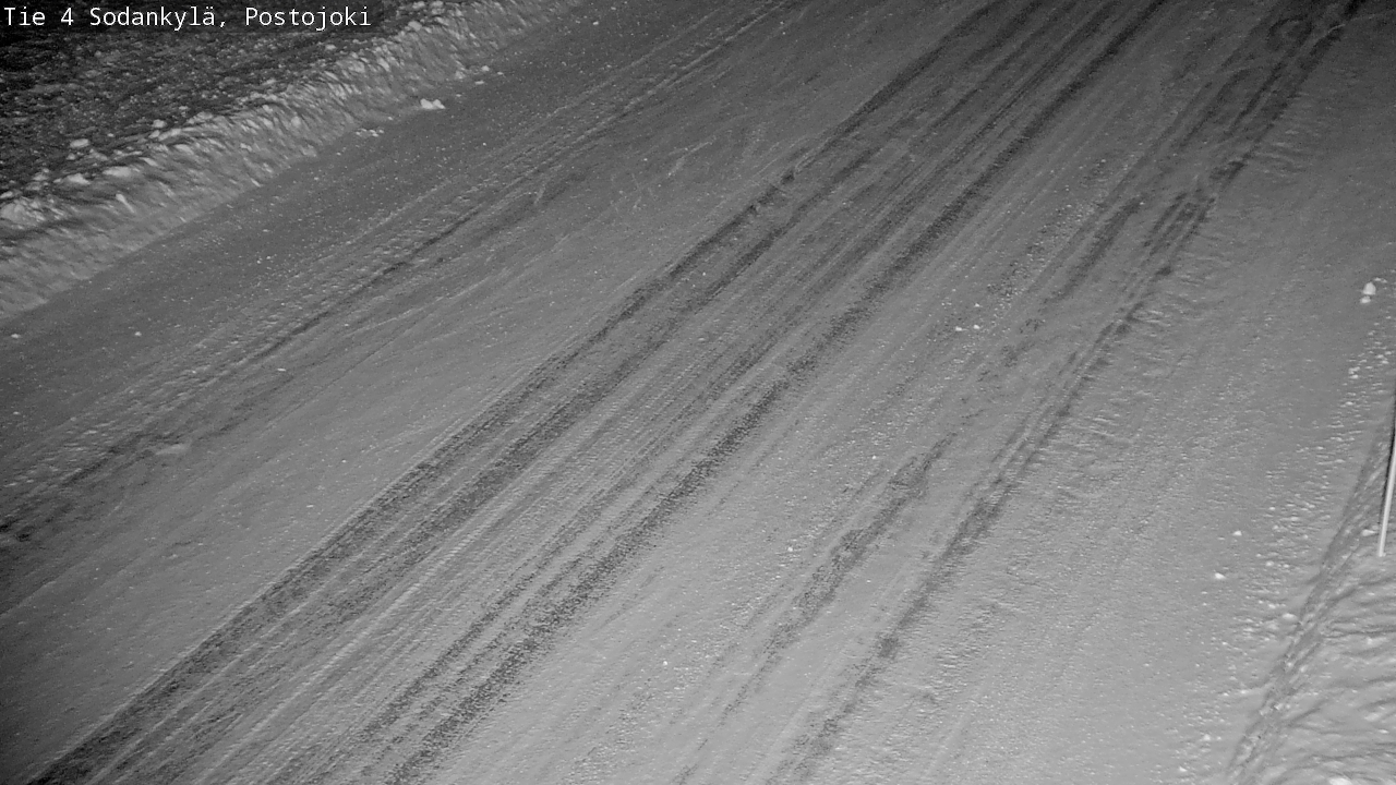 Weather Camera Image Road 4 Sodankylä, Postojoki, Sodankylä, Lappi