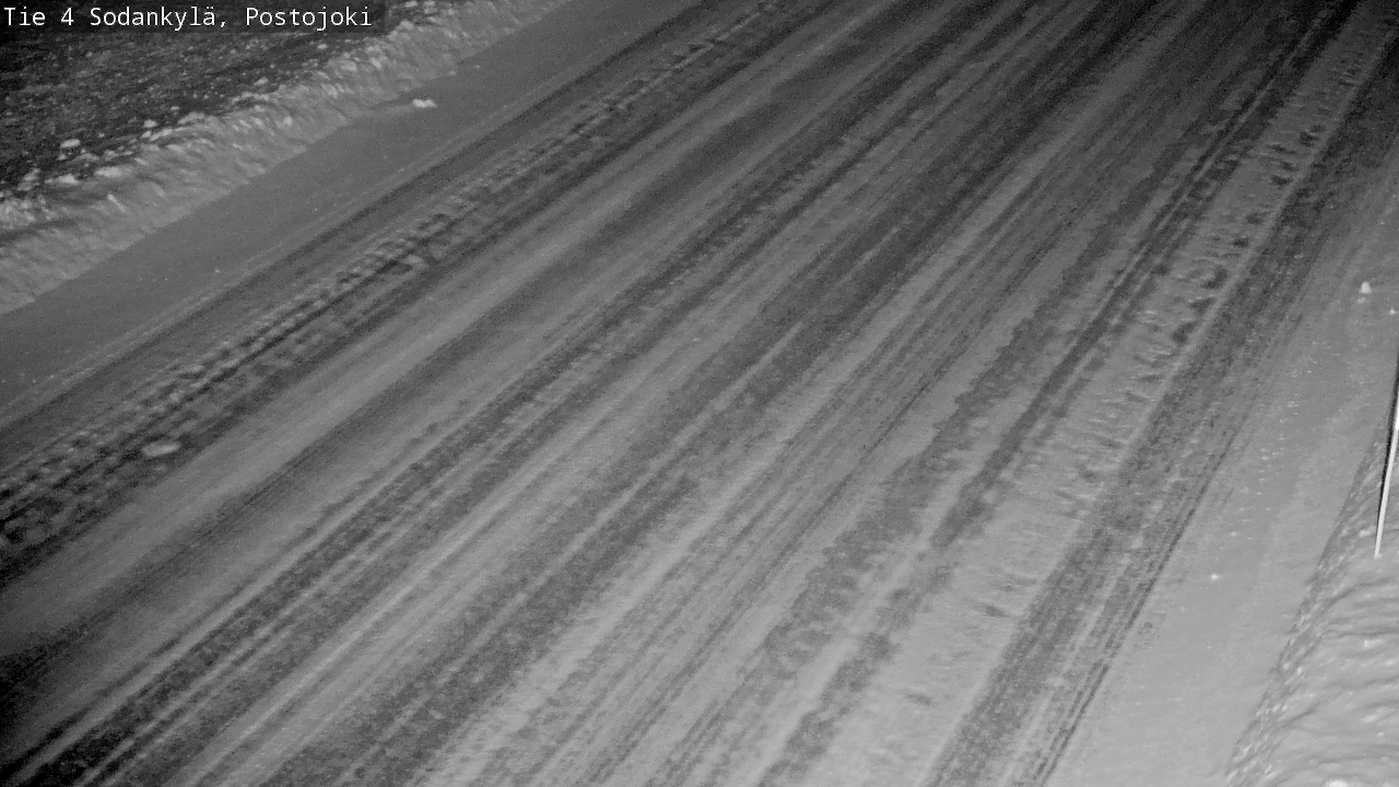 Weather Camera Image Väg 4 Sodankylä, Postojoki, Sodankylä, Lappi