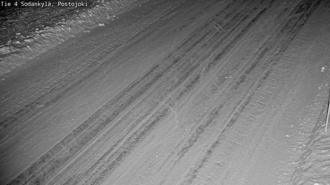 Weather Camera Image Road 4 Sodankylä, Postojoki, Sodankylä, Lappi