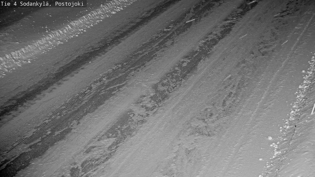Weather Camera Image Road 4 Sodankylä, Postojoki, Sodankylä, Lappi