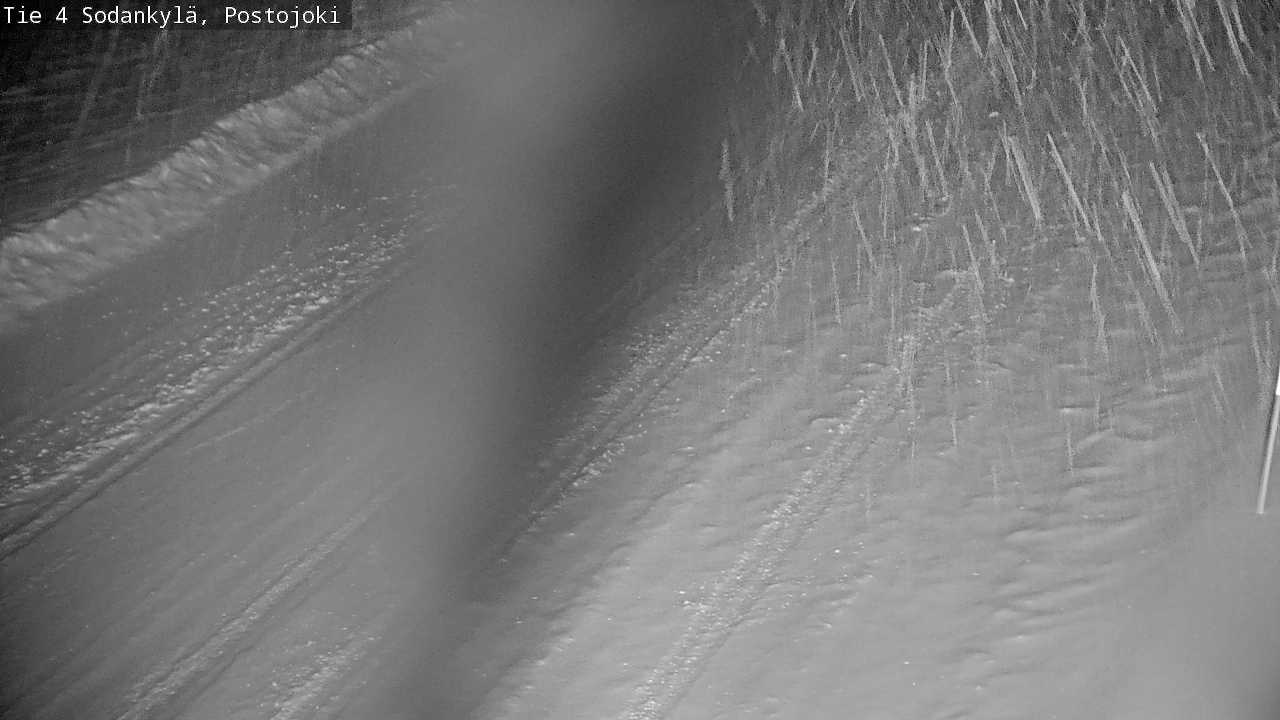 Weather Camera Image Road 4 Sodankylä, Postojoki, Sodankylä, Lappi