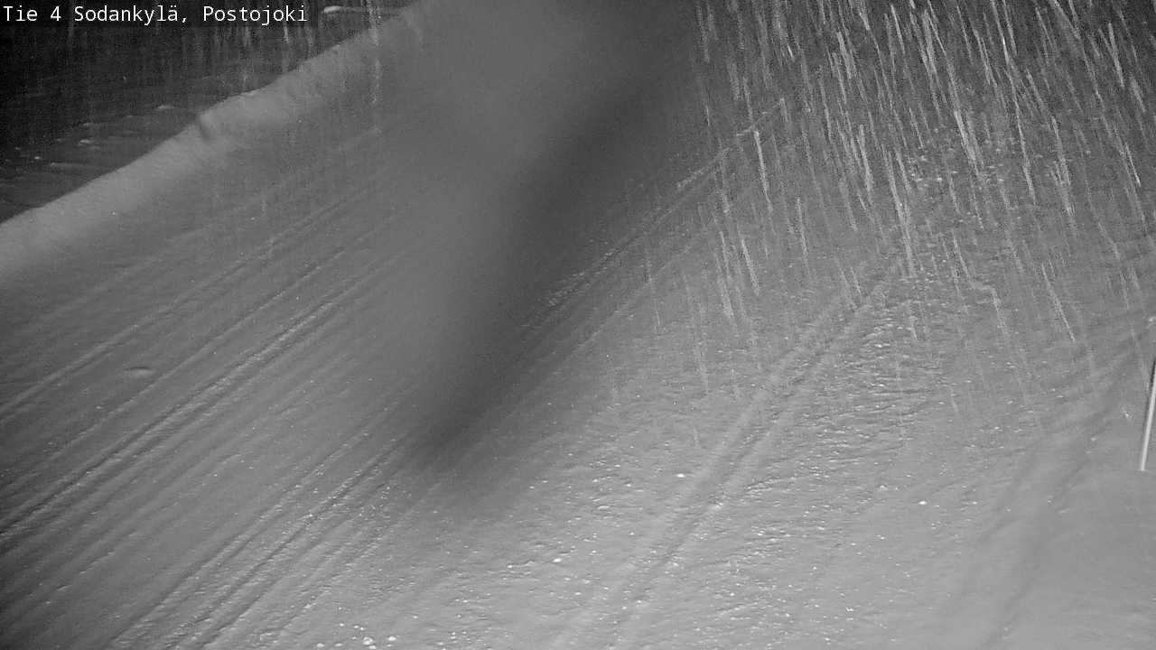 Weather Camera Image Road 4 Sodankylä, Postojoki, Sodankylä, Lappi