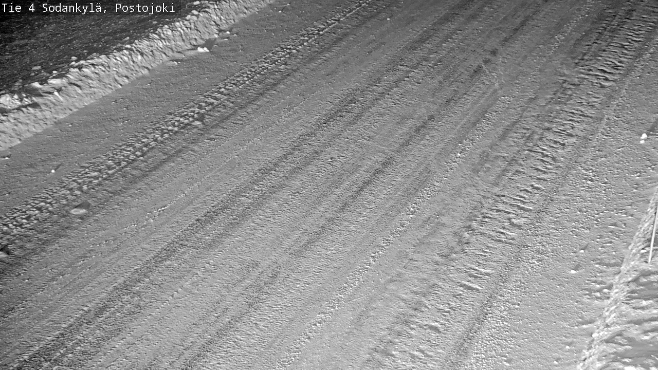 Weather Camera Image Road 4 Sodankylä, Postojoki, Sodankylä, Lappi