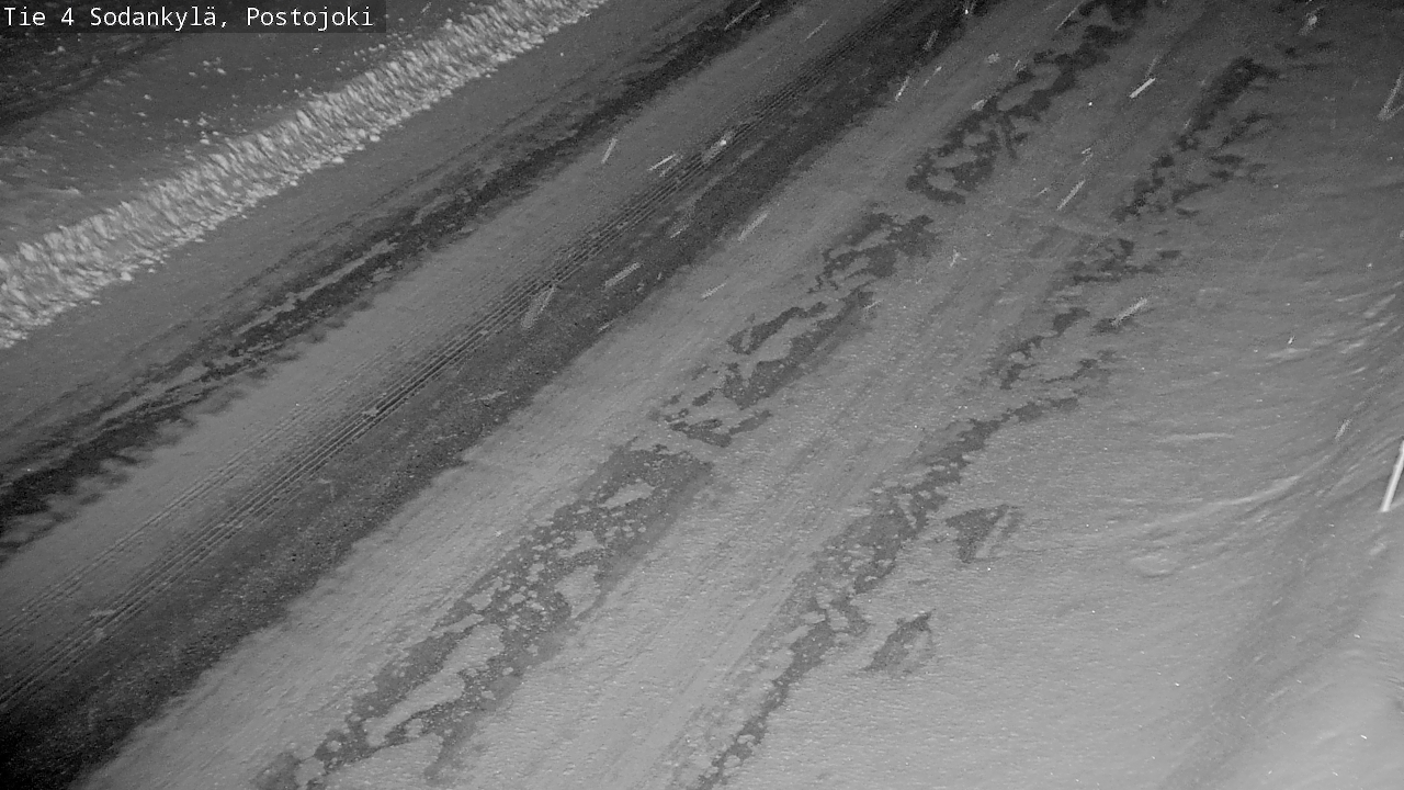 Weather Camera Image Road 4 Sodankylä, Postojoki, Sodankylä, Lappi