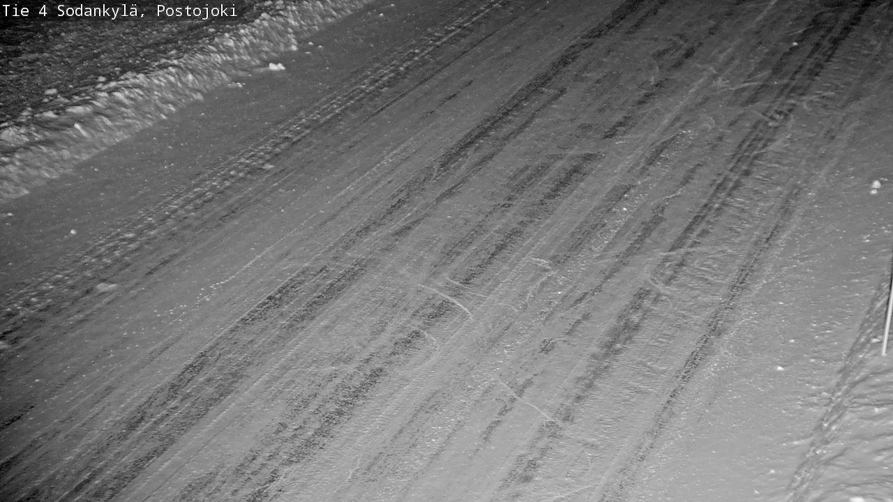 Weather Camera Image Road 4 Sodankylä, Postojoki, Sodankylä, Lappi