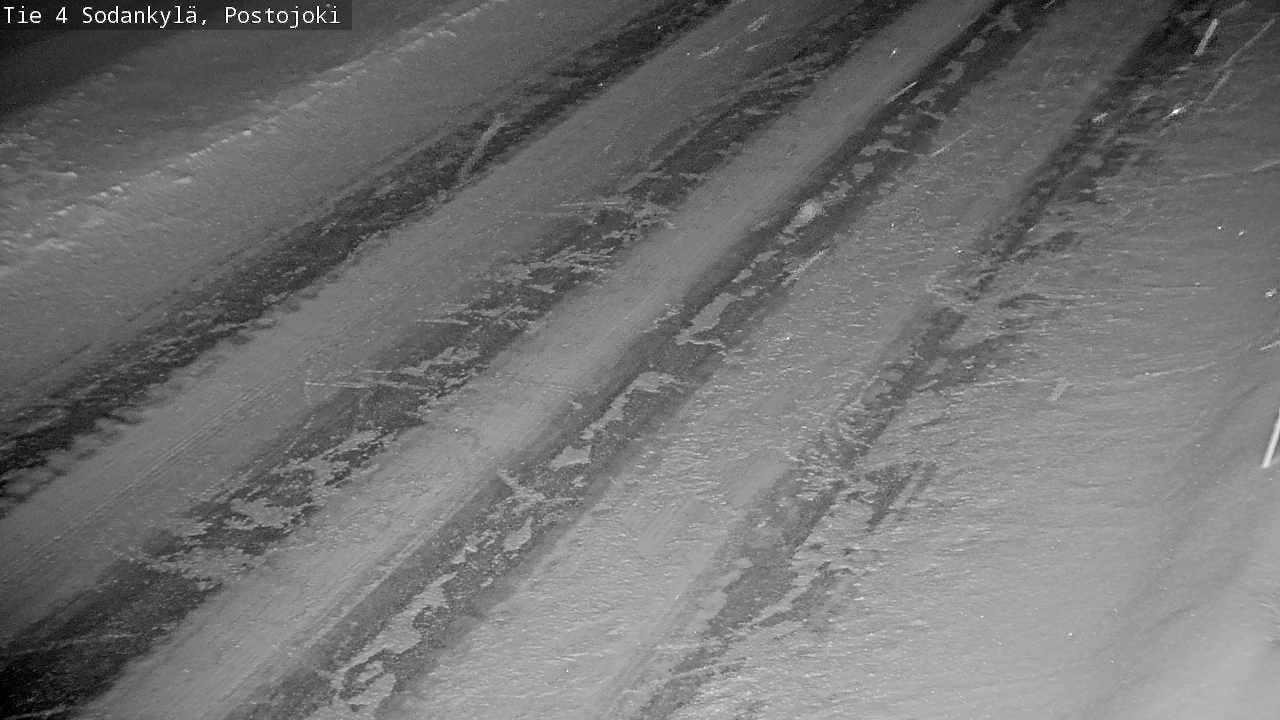 Weather Camera Image Road 4 Sodankylä, Postojoki, Sodankylä, Lappi