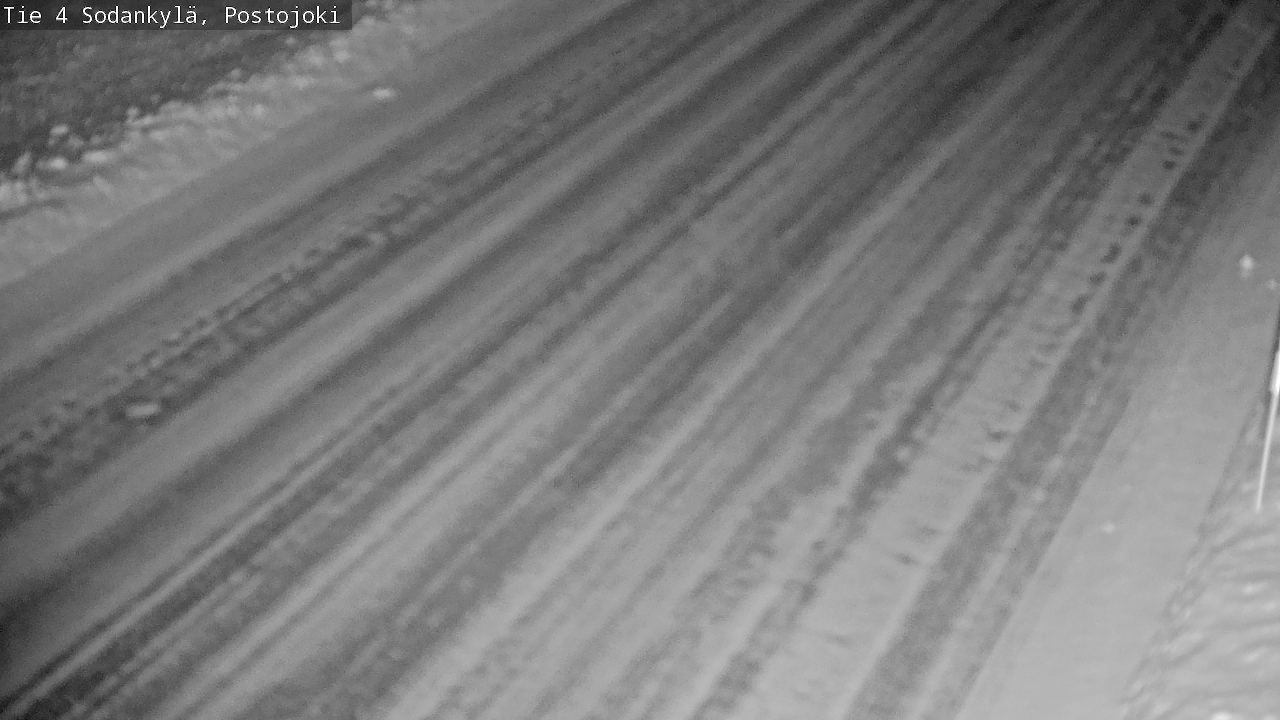 Weather Camera Image Väg 4 Sodankylä, Postojoki, Sodankylä, Lappi