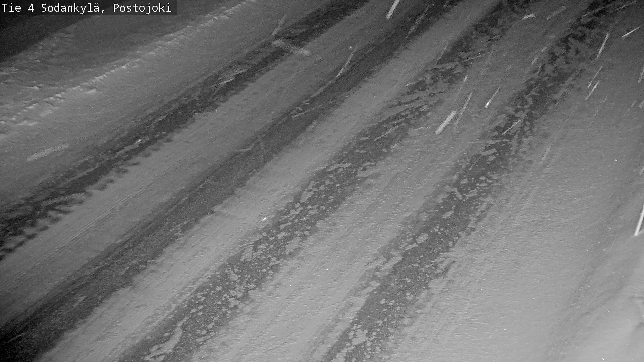 Weather Camera Image Road 4 Sodankylä, Postojoki, Sodankylä, Lappi