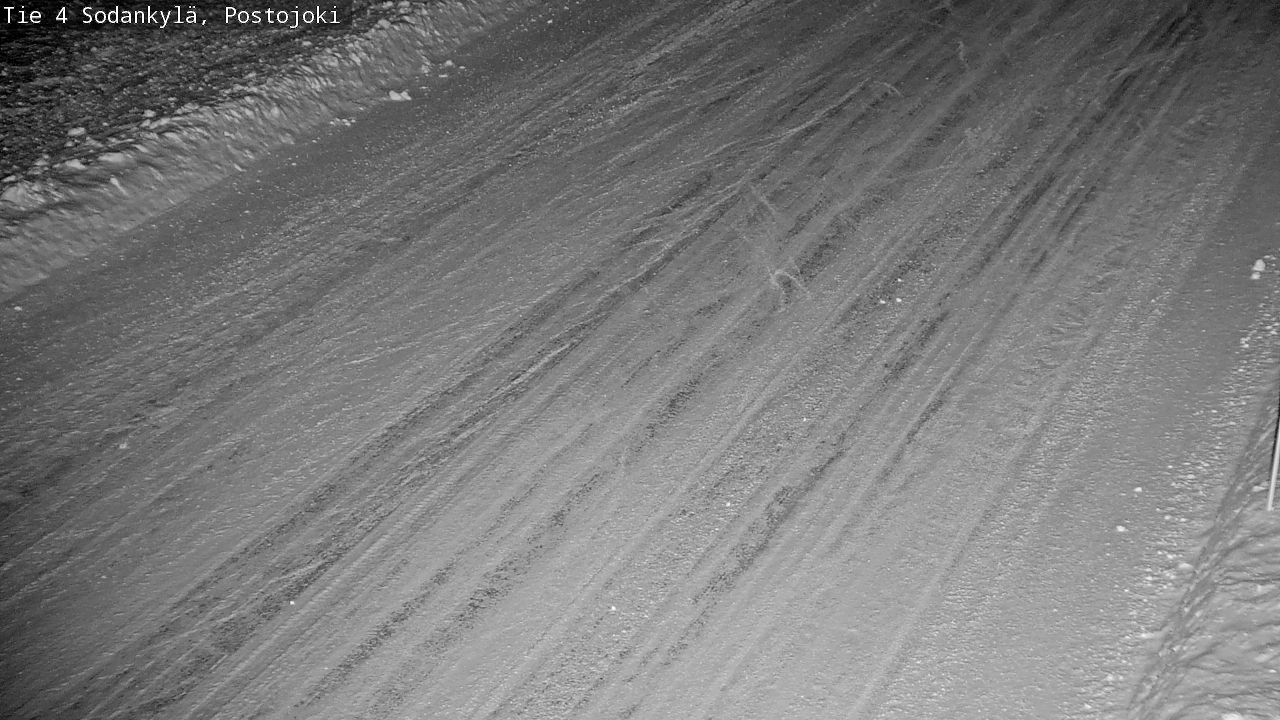 Weather Camera Image Road 4 Sodankylä, Postojoki, Sodankylä, Lappi