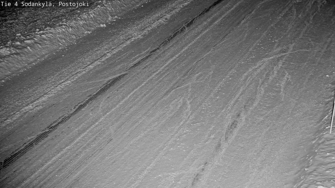 Weather Camera Image Road 4 Sodankylä, Postojoki, Sodankylä, Lappi