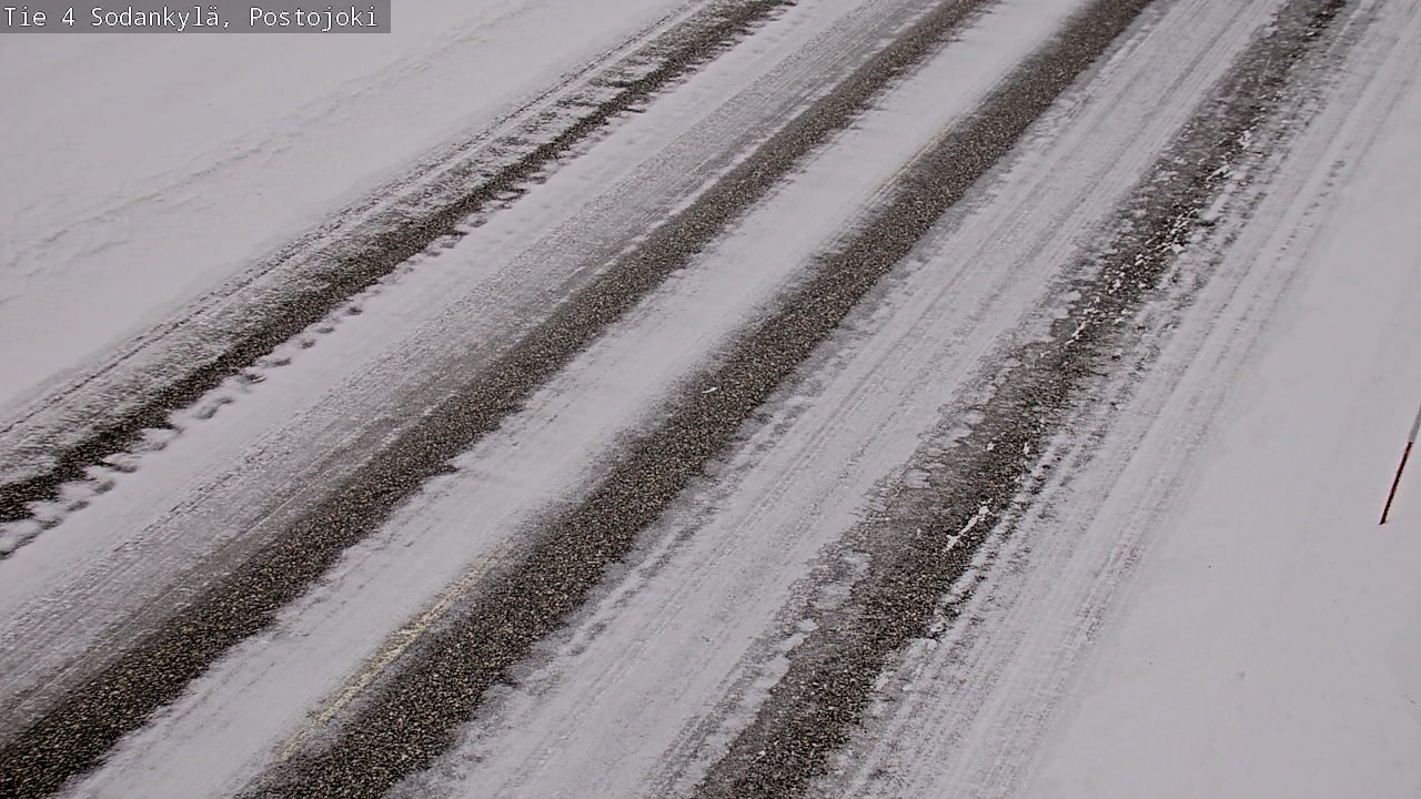 Weather Camera Image Road 4 Sodankylä, Postojoki, Sodankylä, Lappi