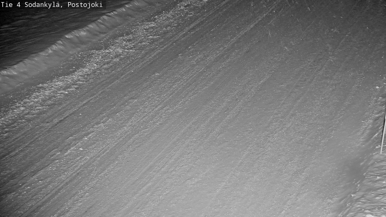 Weather Camera Image Road 4 Sodankylä, Postojoki, Sodankylä, Lappi