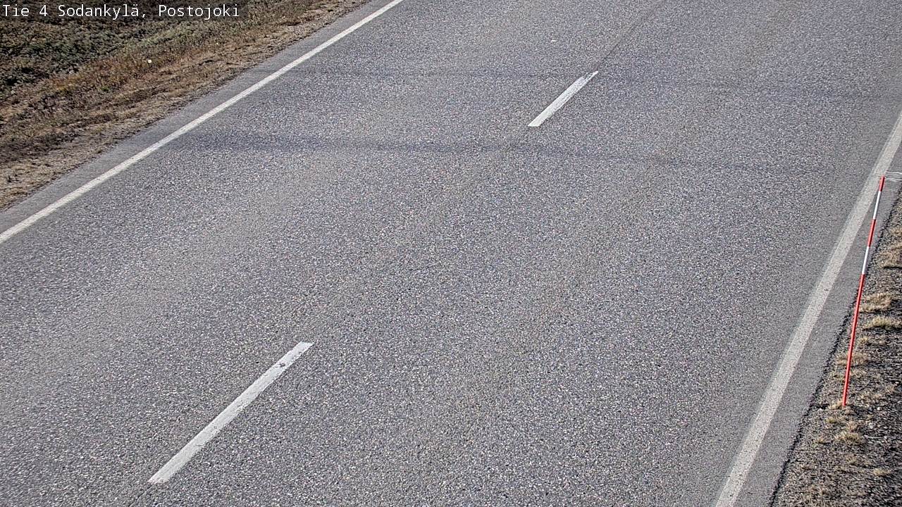 Weather Camera Image Road 4 Sodankylä, Postojoki, Sodankylä, Lappi