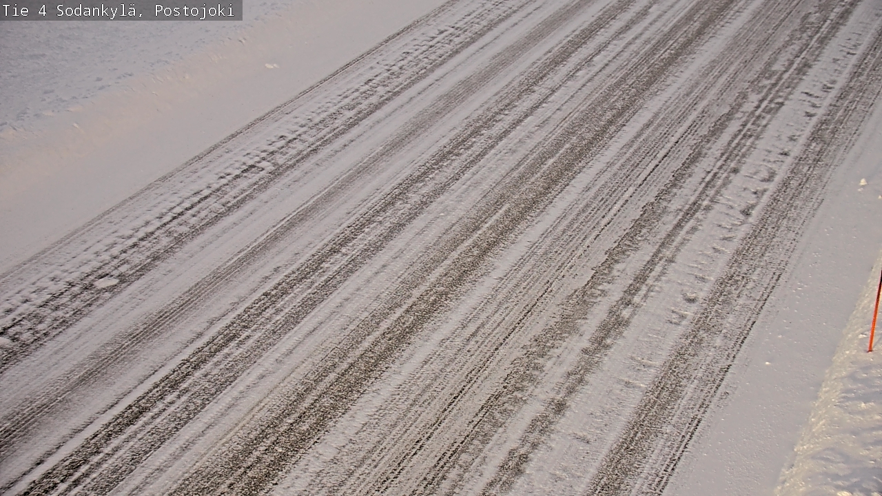 Weather Camera Image Road 4 Sodankylä, Postojoki, Sodankylä, Lappi