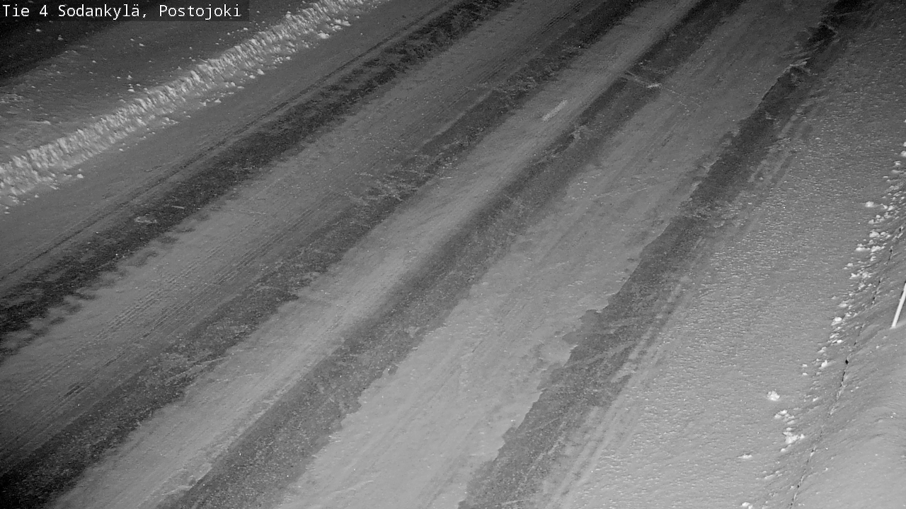 Weather Camera Image Väg 4 Sodankylä, Postojoki, Sodankylä, Lappi