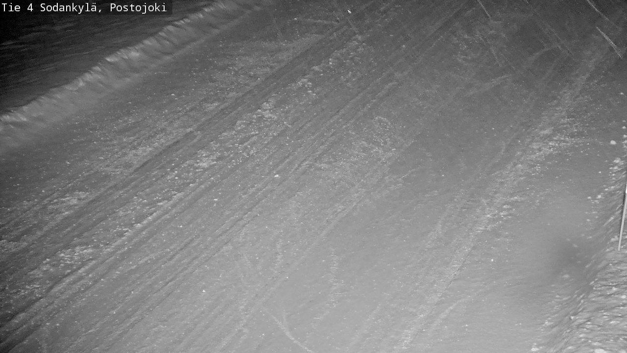 Weather Camera Image Road 4 Sodankylä, Postojoki, Sodankylä, Lappi