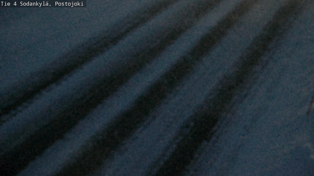 Weather Camera Image Road 4 Sodankylä, Postojoki, Sodankylä, Lappi