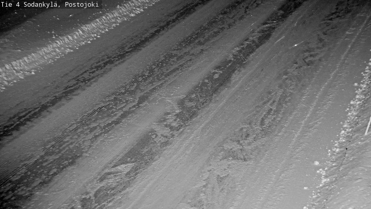 Weather Camera Image Road 4 Sodankylä, Postojoki, Sodankylä, Lappi