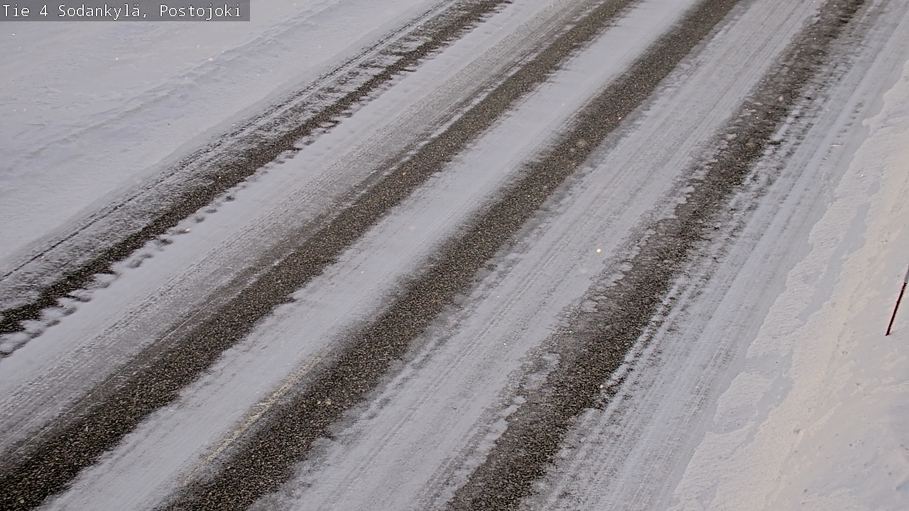 Weather Camera Image Road 4 Sodankylä, Postojoki, Sodankylä, Lappi