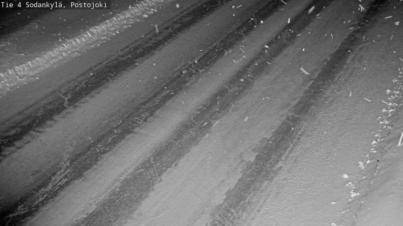 Weather Camera Image Väg 4 Sodankylä, Postojoki, Sodankylä, Lappi