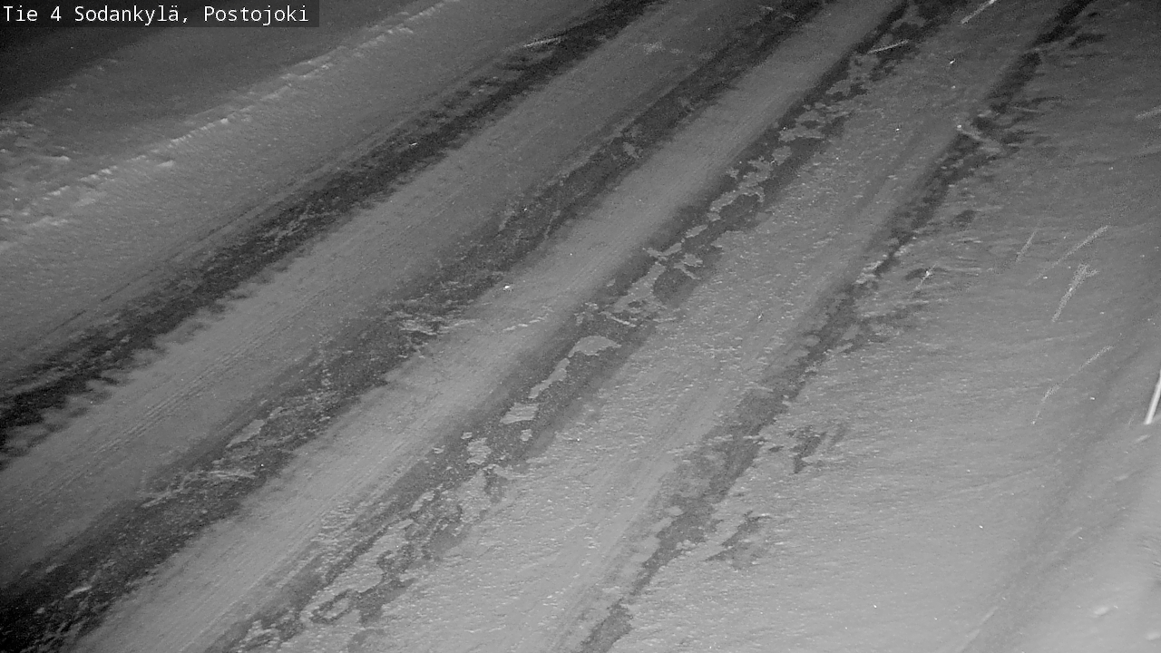Weather Camera Image Road 4 Sodankylä, Postojoki, Sodankylä, Lappi