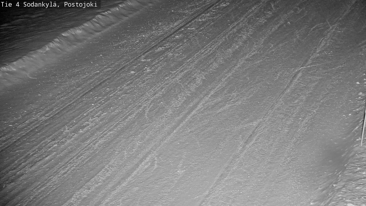 Weather Camera Image Road 4 Sodankylä, Postojoki, Sodankylä, Lappi