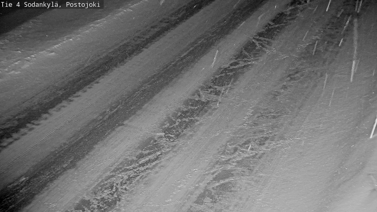 Weather Camera Image Road 4 Sodankylä, Postojoki, Sodankylä, Lappi