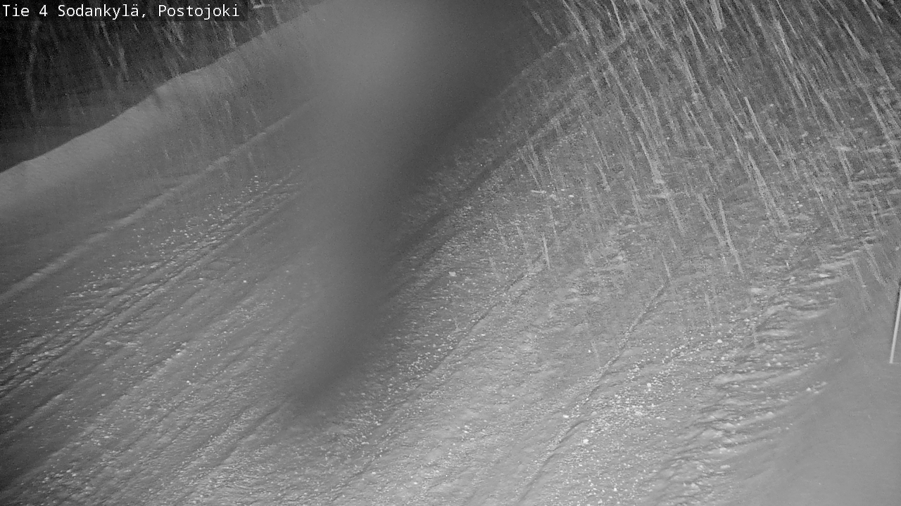 Weather Camera Image Road 4 Sodankylä, Postojoki, Sodankylä, Lappi