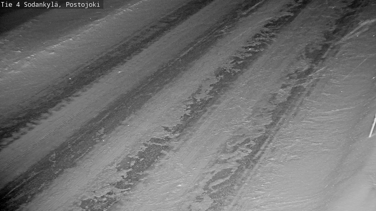 Weather Camera Image Road 4 Sodankylä, Postojoki, Sodankylä, Lappi
