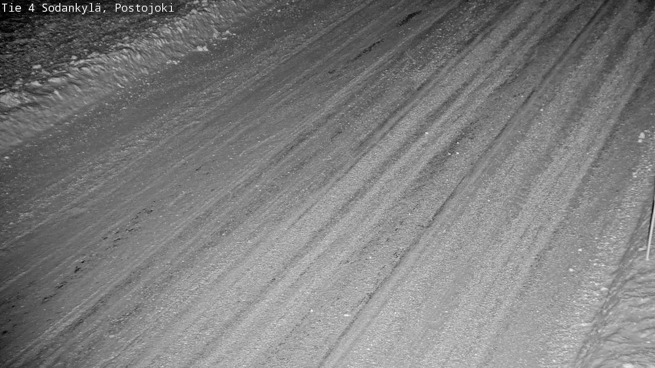 Weather Camera Image Road 4 Sodankylä, Postojoki, Sodankylä, Lappi